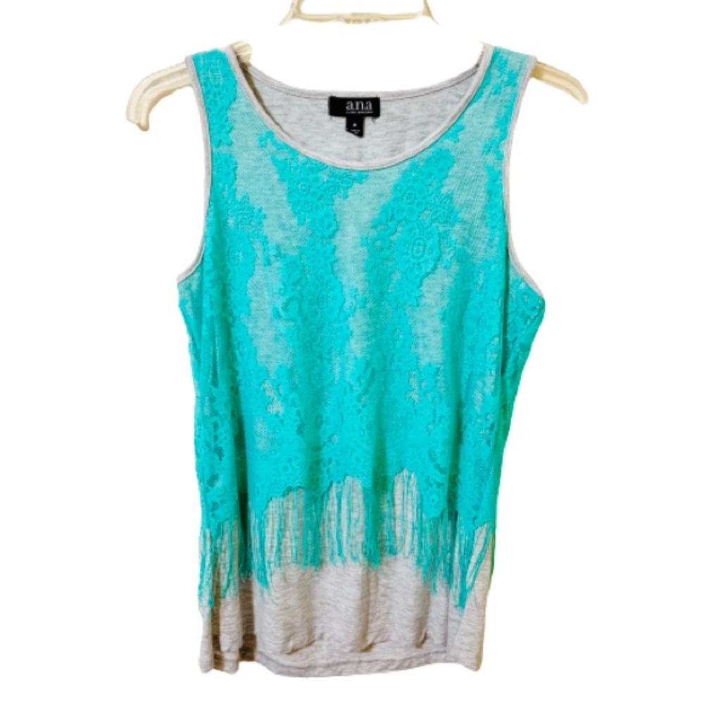 NWOT A.n.a A New Approach Boho Sleeveless Top - Medium